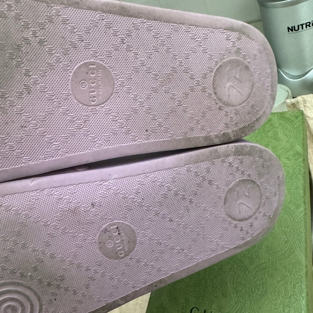 Authentic Gucci Slides Size 38 - image 6